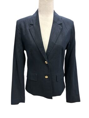 Harve Benard Navy Blazer with Gold Buttons